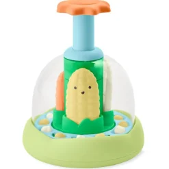 Clearance Farmstand Push & Spin Baby Toy Sensory Toys