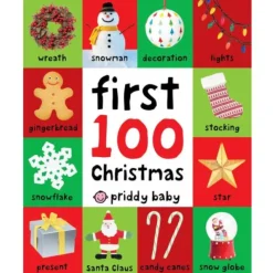 Online First 100 Christmas Words Books