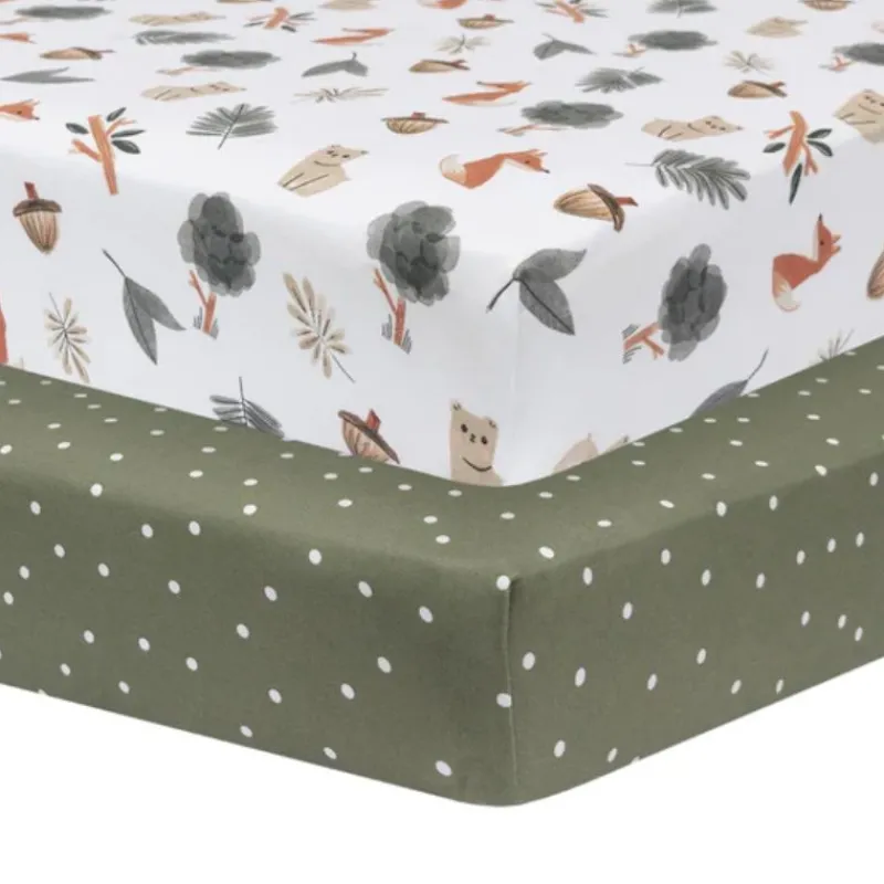 Sale Fitted Cotton Crib Sheet Crib Sheets|Bedding