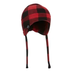 Outlet Fleece Plaid Beanie Hats