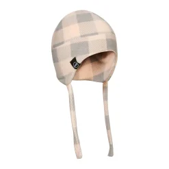 Outlet Fleece Plaid Beanie Hats