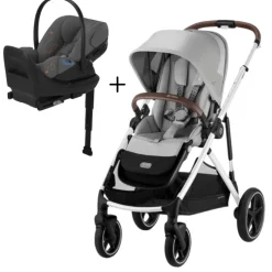Clearance Gazelle S Stroller + Cloud G Lux Infant Car Seat Travel System Full Size Strollers|Travel Systems