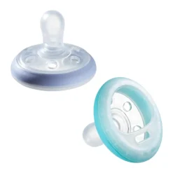 Outlet Glow in the Dark Breast-Like Pacifiers 6-18 Months - 2 Pack Pacifiers