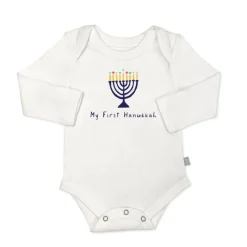 Best Holiday Graphic Long Sleeve Bodysuit Onesies