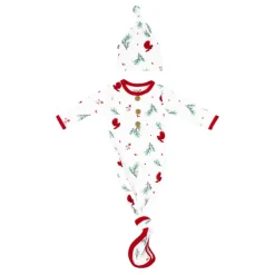 Holiday Knotted Gown & Hat Sleepers