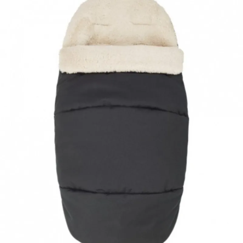 New 2-in-1 Winter Footmuff - Essential Black Stroller Accessories