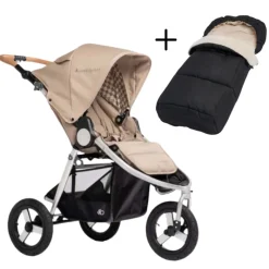 New Indie All-Terrain Stroller + Cold Weather Footmuff Bundle Full Size Strollers|All-Terrain Strollers