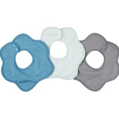 Online Kaffle Roundabout Drool Bibs - 3 Pack Bibs & Burp Cloths