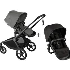 Hot Kangaroo Complete + Sibling Seat Bundle Full Size Strollers