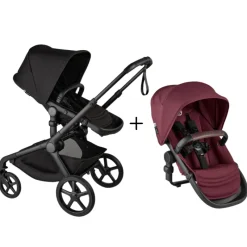 Hot Kangaroo Complete + Sibling Seat Bundle Full Size Strollers