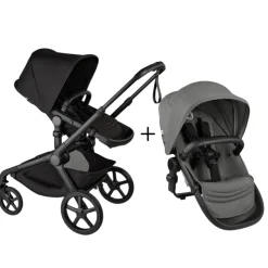 Hot Kangaroo Complete + Sibling Seat Bundle Full Size Strollers