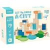 Discount Let Us Build a City Blocks Set - 79 Pieces Building Toys