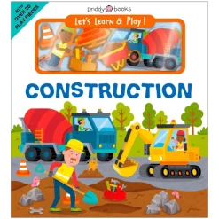 Hot Let's Learn & Play! Construction Board Book Books