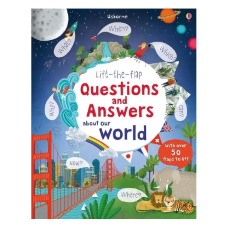 Clearance Lift-the-flap Questions & Answers about Our World Books