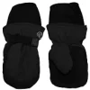 Outlet Long Cuff Mitt-Black - Small Hats