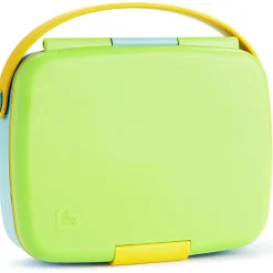 Online Lunch Bento Box with Stainless Steel Utensils On-The-Go Feeding