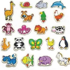 Magnetic Animals - 20 Pieces Building Toys