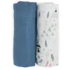 Clearance Muslin Deluxe Swaddle - 2 Pack Swaddles