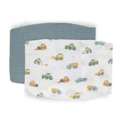 New Muslin Pillowcases - 2 Pack Bedding