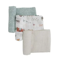 Outlet Muslin Swaddle - 3 Pack Swaddles
