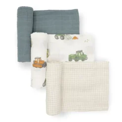 Outlet Muslin Swaddle - 3 Pack Swaddles