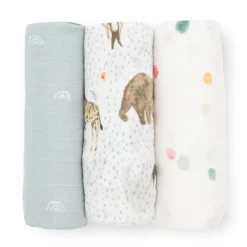 Outlet Muslin Swaddle - 3 Pack Swaddles