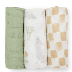 Outlet Muslin Swaddle - 3 Pack Swaddles
