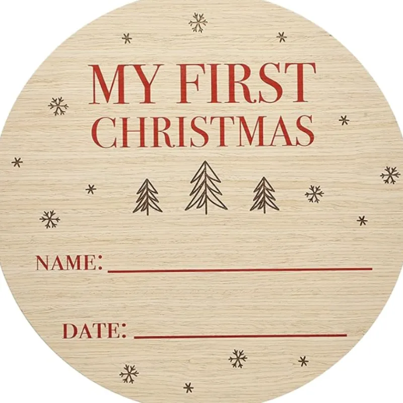 New My First Christmas Photo Prop Milestones