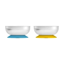 Best No Slip Suction Bowls - 2 Pack Tableware