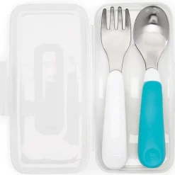 Hot On-the-Go Fork & Spoon Set with Case Tableware