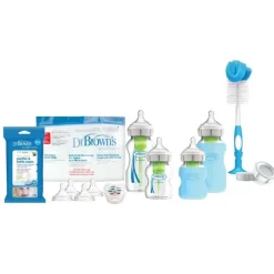 Outlet Options+ Glass Bottle Starter Set Bottle Feeding