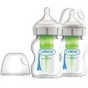 Best Options+ 5oz Glass Wide-Neck Bottle - 2 Pack Bottle Feeding