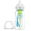 Hot Options+ 9oz Glass Wide-Neck Bottle Bottle Feeding