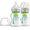 Hot Options 5oz Wide-Neck Bottle - 2 Pack Bottle Feeding