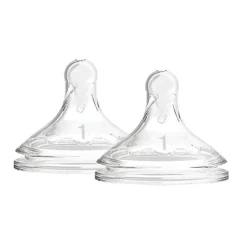 Best Options+ Wide Neck Nipples - 2 Pack Bottle Feeding