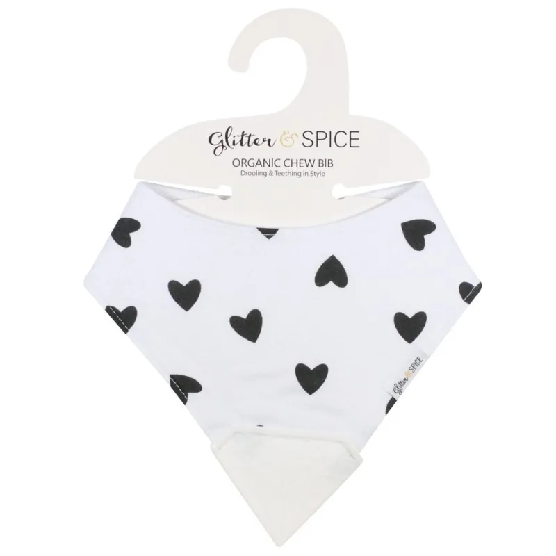 Clearance Organic Chew & Drool Bib Bibs & Burp Cloths