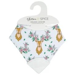 Clearance Organic Chew & Drool Bib Bibs & Burp Cloths