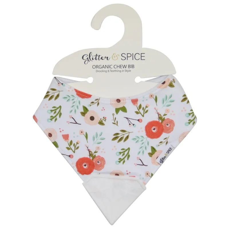 Clearance Organic Chew & Drool Bib Bibs & Burp Cloths