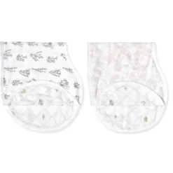 Clearance Organic Cotton Burpy Bibs - 2 Pack Bibs & Burp Cloths