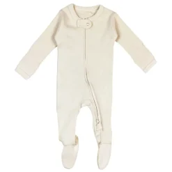 Outlet Organic 2-Way Zipper Baby Footie Sleepers