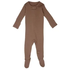 Outlet Organic 2-Way Zipper Baby Footie Sleepers