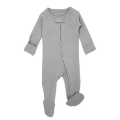 Outlet Organic 2-Way Zipper Baby Footie Sleepers