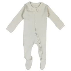 Outlet Organic 2-Way Zipper Baby Footie Sleepers