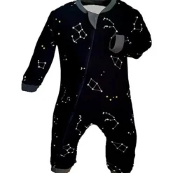 Clearance Patterned Organic Footless Sleepers Sleepers