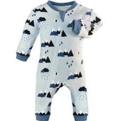 Clearance Patterned Organic Footless Sleepers Sleepers