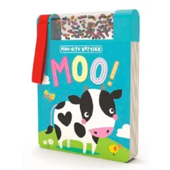 Online Play-City Rattler Moo! Board Book Books
