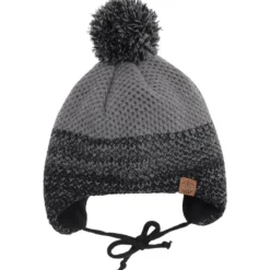 New Pom Pom Two Tone Winter Hat Hats