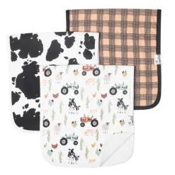 Sale Premium Burp Cloths - 3 Pack Bibs & Burp Cloths