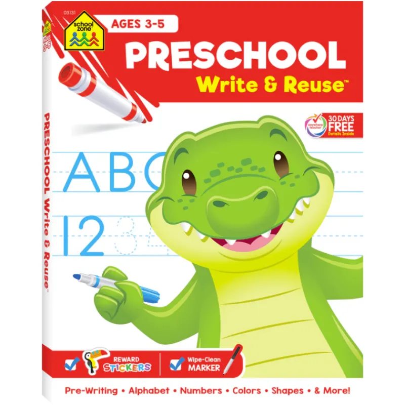 Best Preschool Write & Reuse Workbook Books