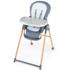 Best Proper Positioner 7-in-1 Deluxe High Chair - Chambray High Chairs